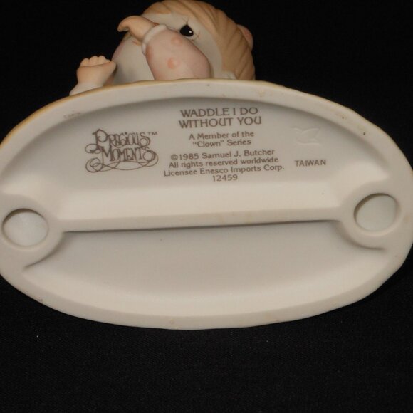 Precious Moments figurine. WADDLE I DO WITHOUT YOU - Picture 4 of 4